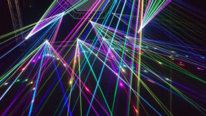 DJ insurance cover - Strobe lights at a disco