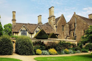 Listed building insurance quote - Shows an old country manor house