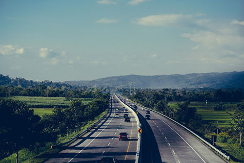 Motorway scene