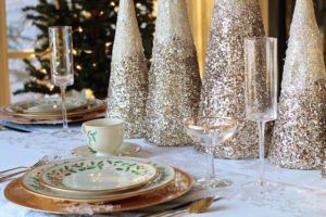Christmas event insurance - Shows a decorated table