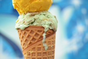 Ice cream licence - Shows an ice cream cone